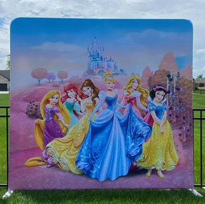 Disney Princesses Square Backdrop Cover-Rental