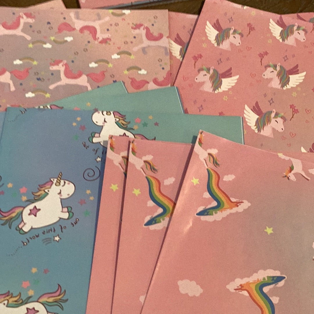 Unicorn Wrapping Paper