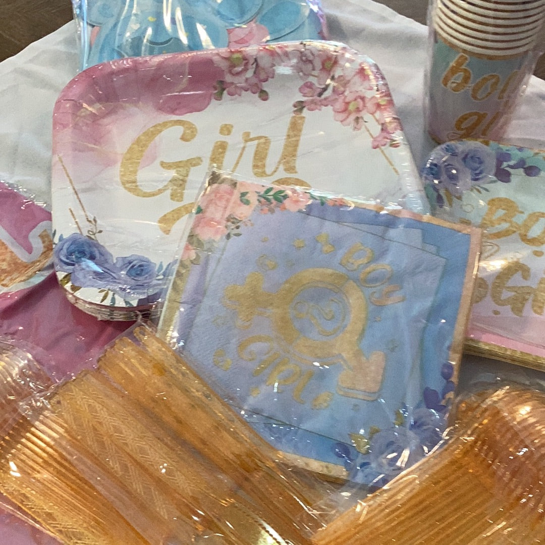 Gender Reveal Party Pack for 16