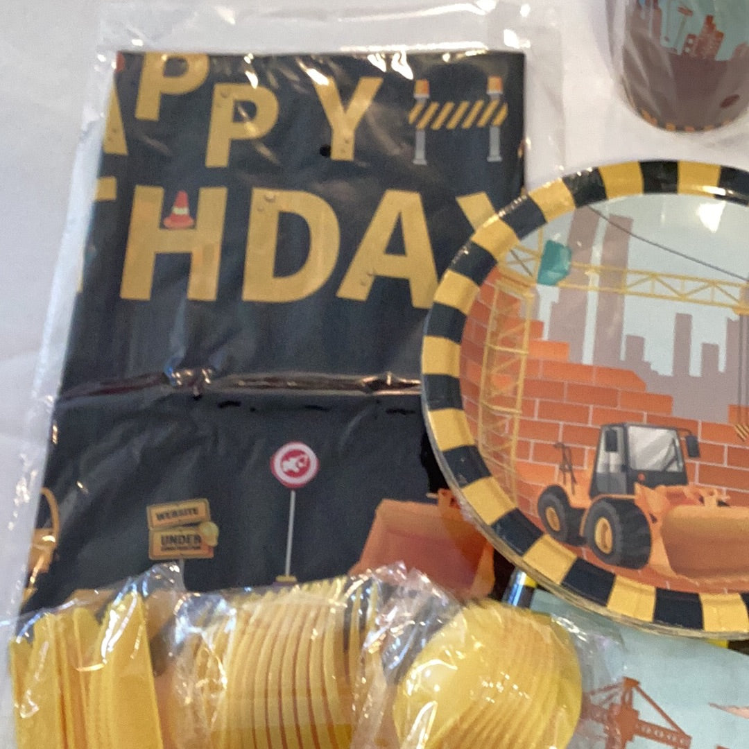 Construction Party Pack for 10