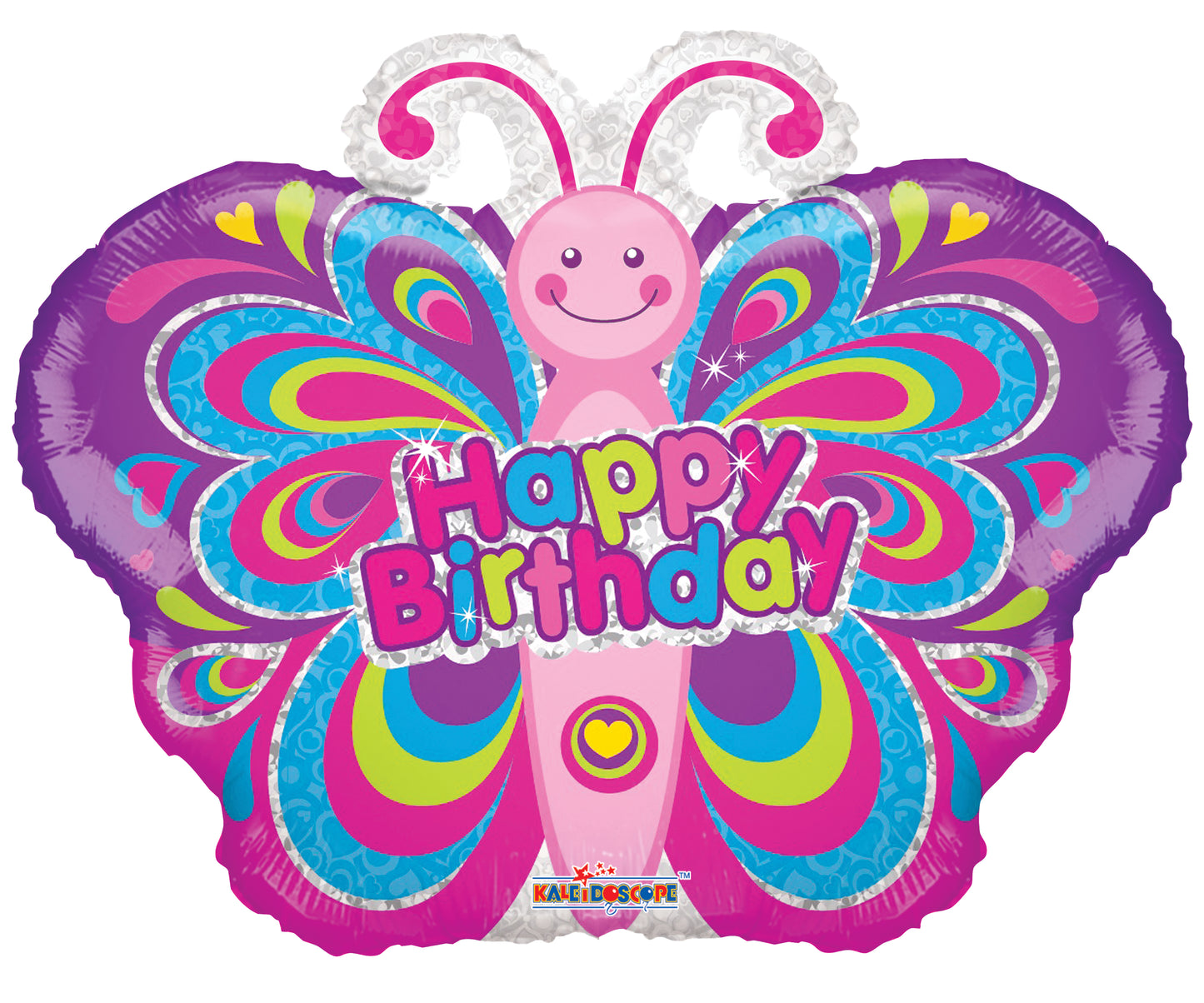 Butterfly Happy Birthday Balloon