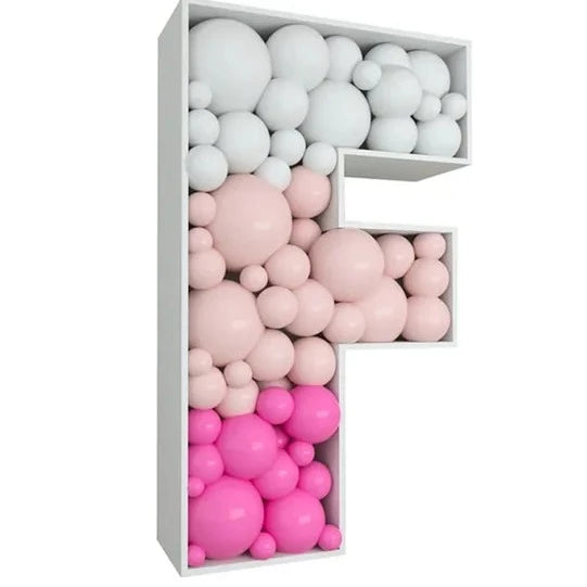 34" Balloon Mosiac Letter Box