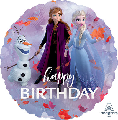 Frozen 2 Happy Birthday Balloon