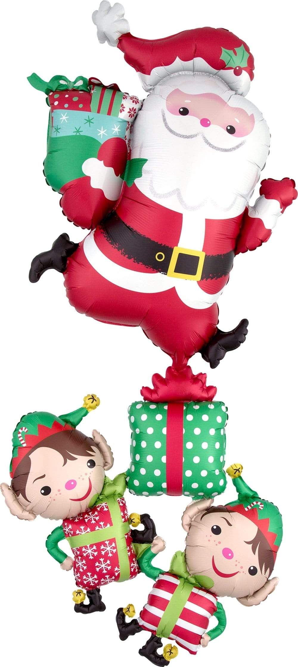 Santa and Elves Balloon