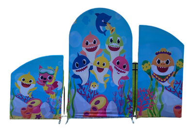 Baby Shark Backdrop Covers-Rental