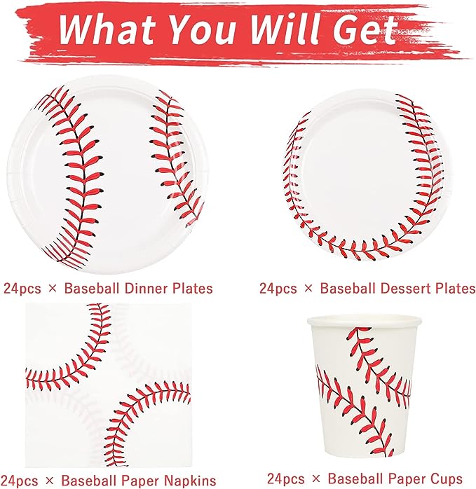 Baseball Party Pack