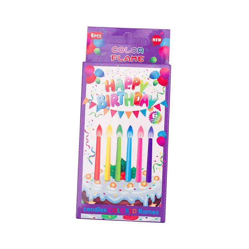 Birthday Color Flame Candles