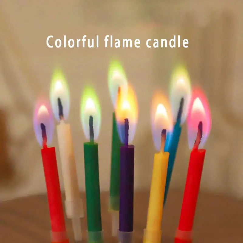 Birthday Color Flame Candles