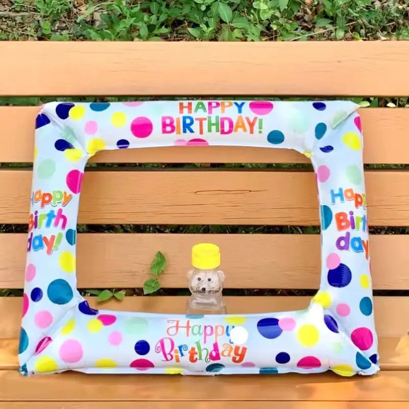 Happy Birthday Photo Frame Balloon