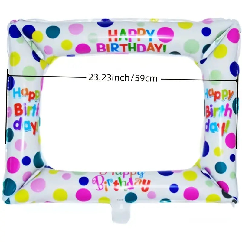 Happy Birthday Photo Frame Balloon