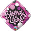 Birthday Girl Pink Balloon