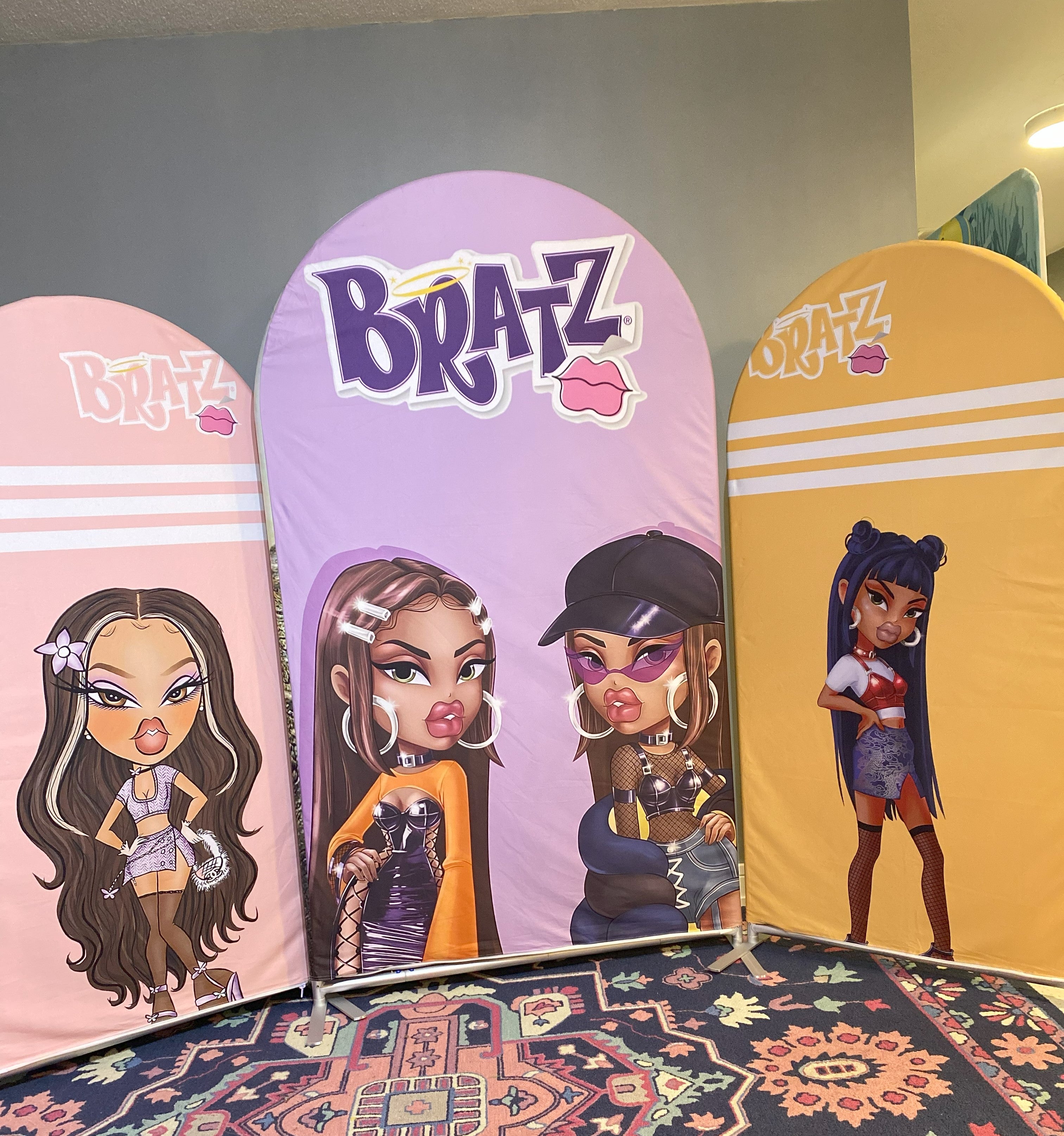 Bratz Fabric Backdrop Rental – Pole Barn Chic Store