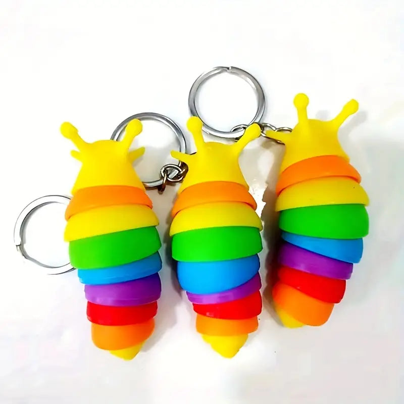 Caterpillar Keychain/Stress toy