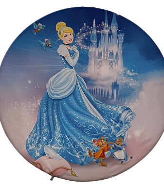 Cinderella Round Backdrop Cover-Rental