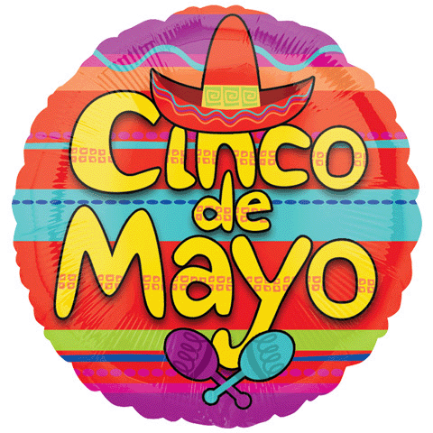 Cinco de Mayo Siesta Design Balloon