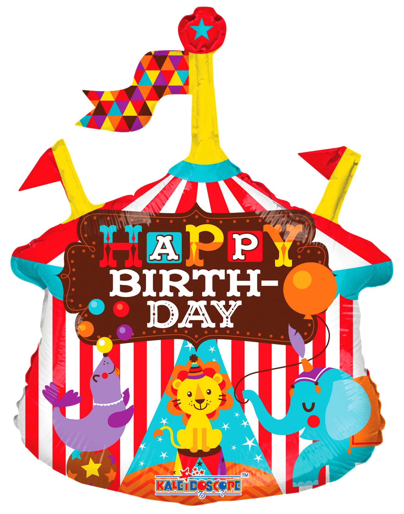 Circus Tent Happy Birthday