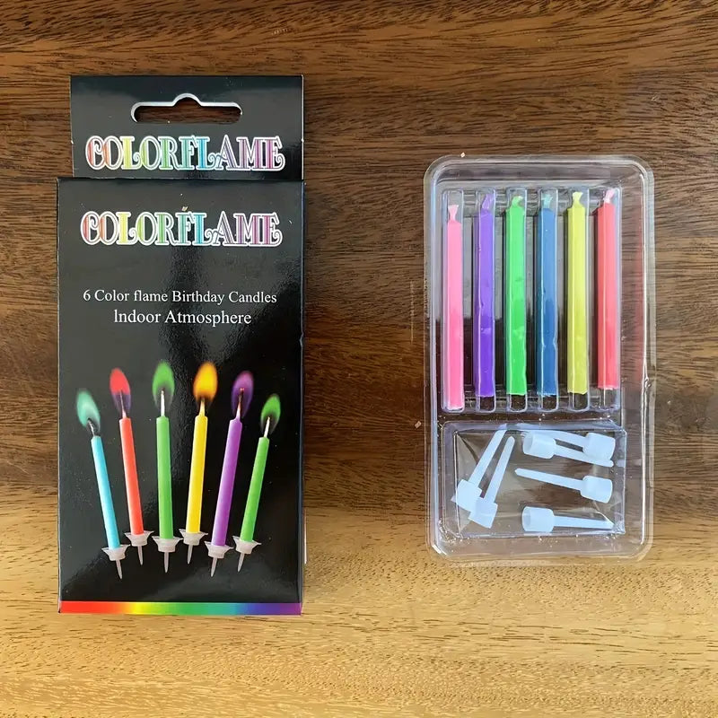 Color Flame Candles