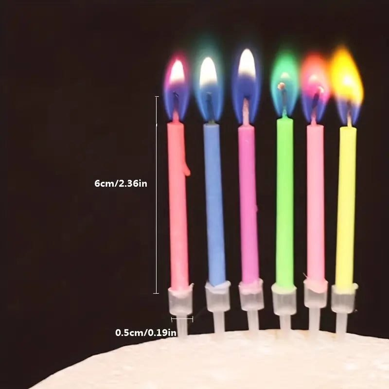 Color Flame Candles