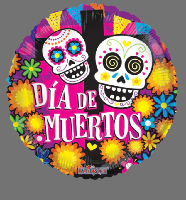 Dia De Muertos 18" Balloon