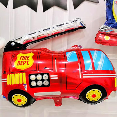 Firetruck Shaped Balloon