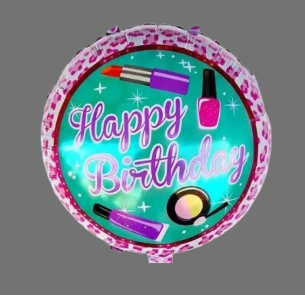 'Happy Birthday' Spa/Glam Balloon