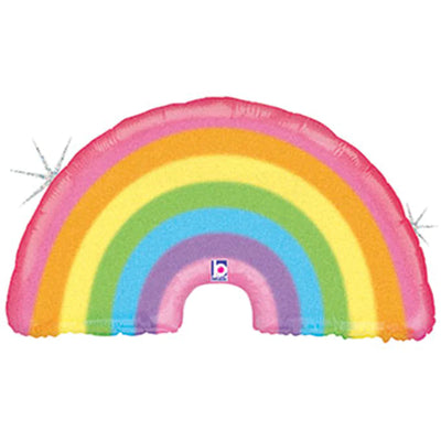 36" Rainbow Shaped Balloon