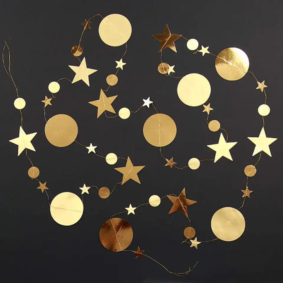 Circles and Stars Hanging Decor