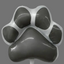 Paw Print Balloon