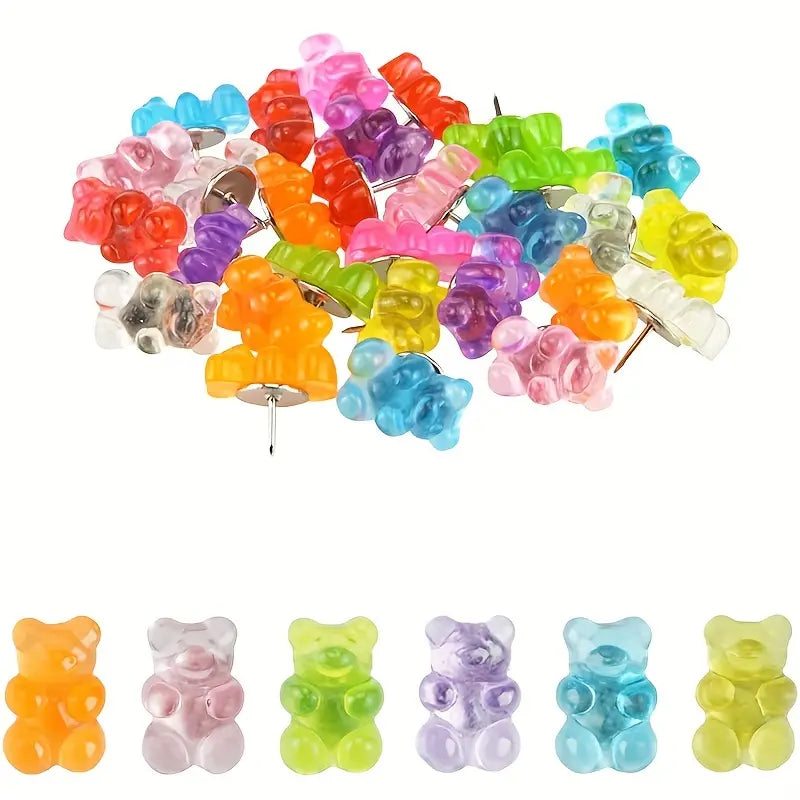 Gummy Bear Push Pins