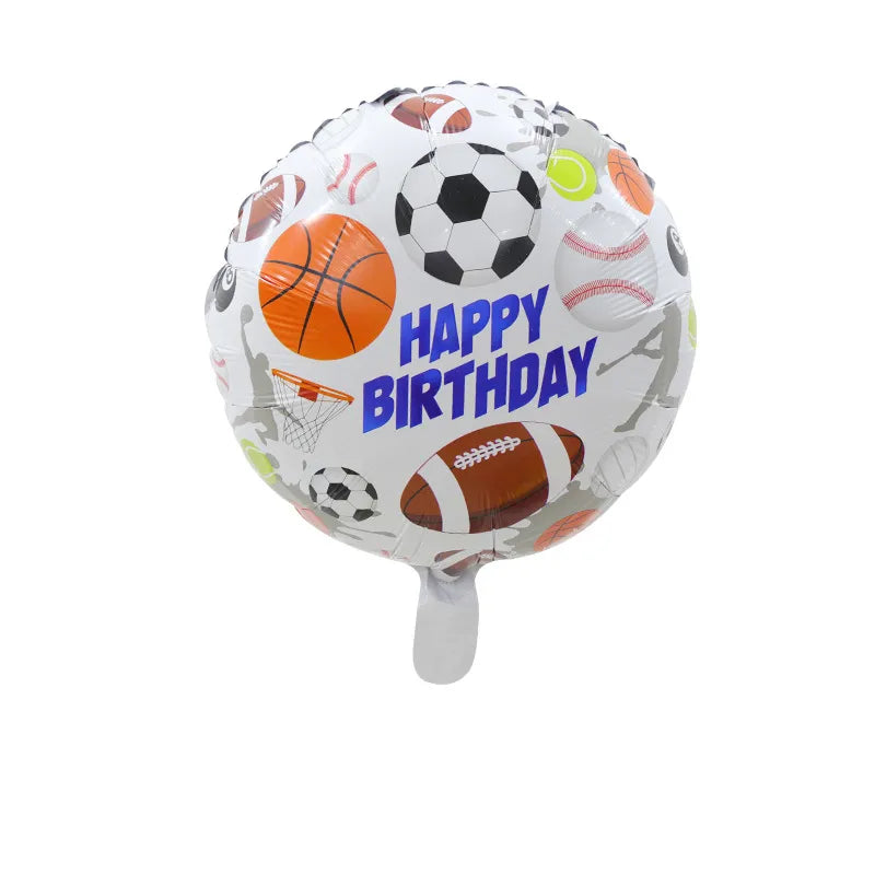 'Happy Birthday' Sports Ball Balloon