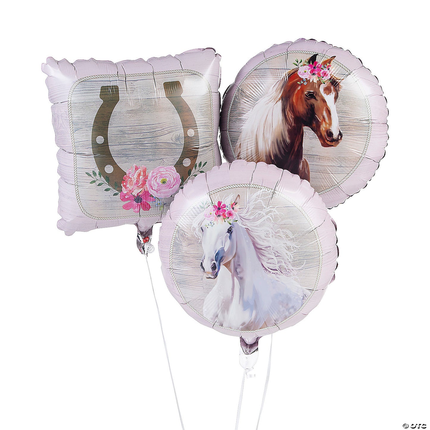 3 pc 18" Horse Themed Balloons