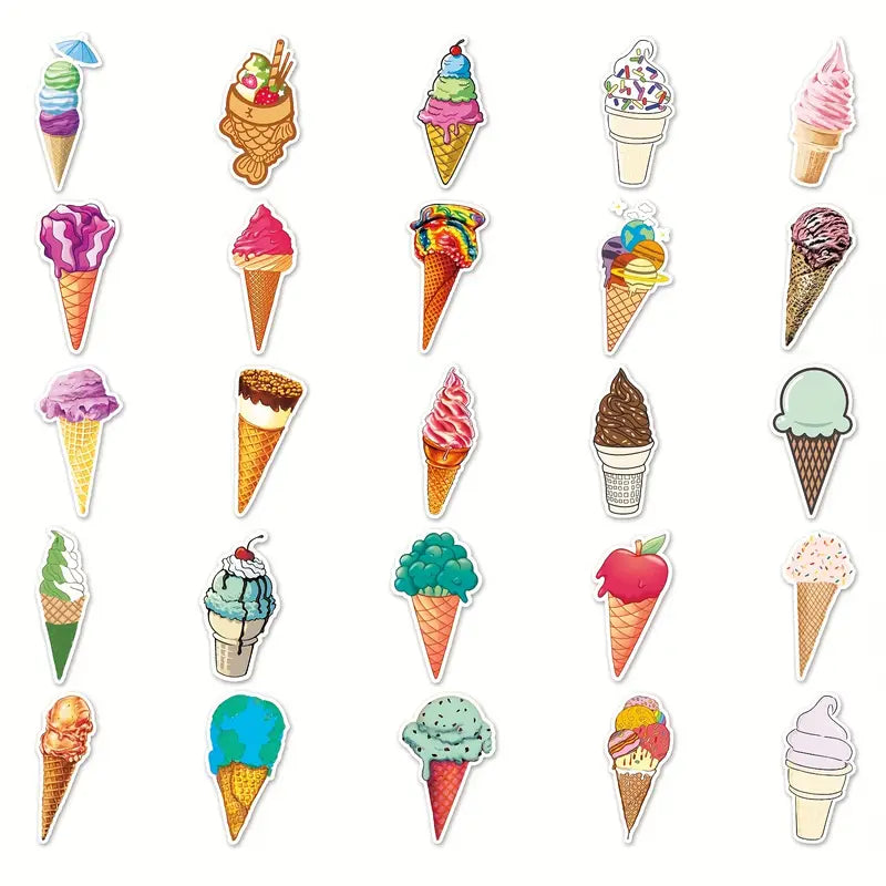 Ice Cream Stickers