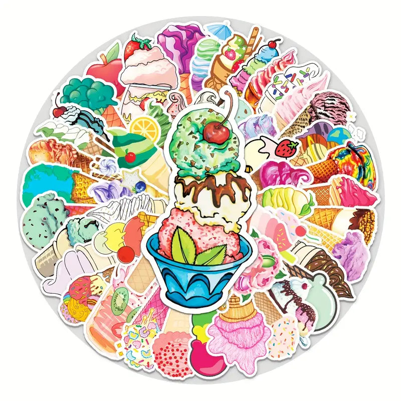 Ice Cream Stickers