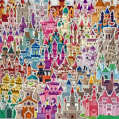 42 pc Cartoon castle