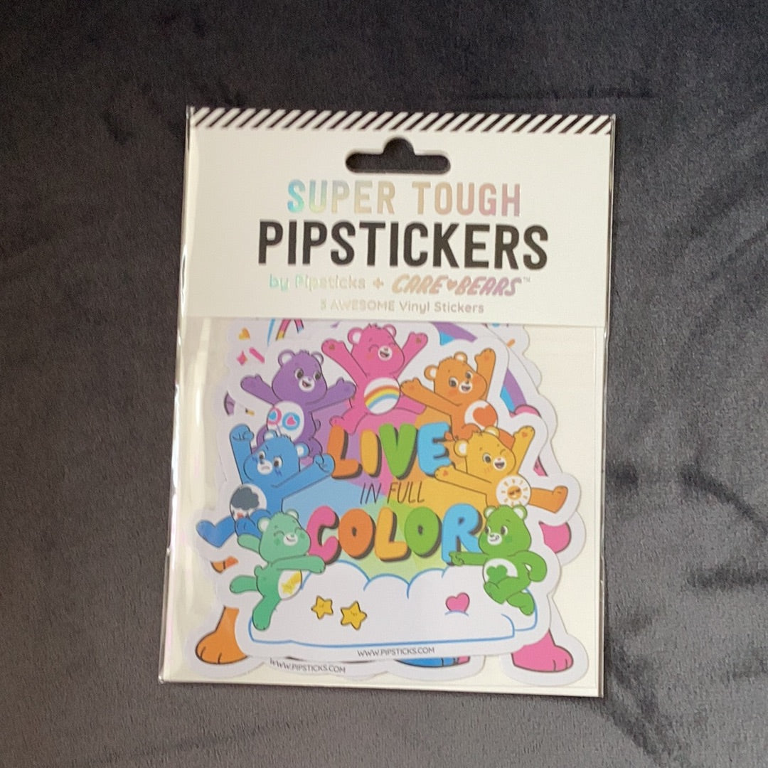 Pipstick Care Bear Stickers