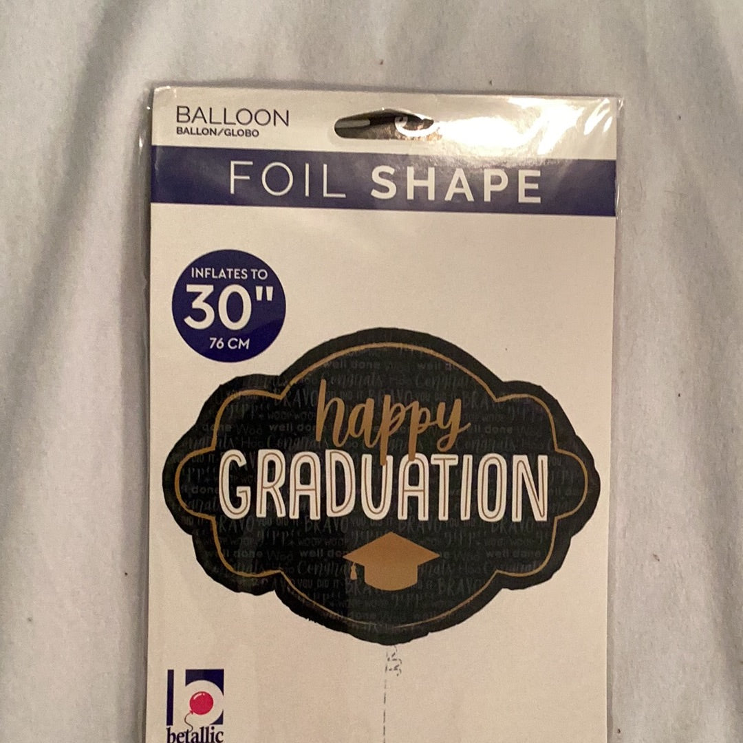 Happy Graduation 30”