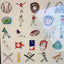 50 pc Baseball Stickers