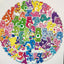 50 pc LoveBear Care Bear Stickers