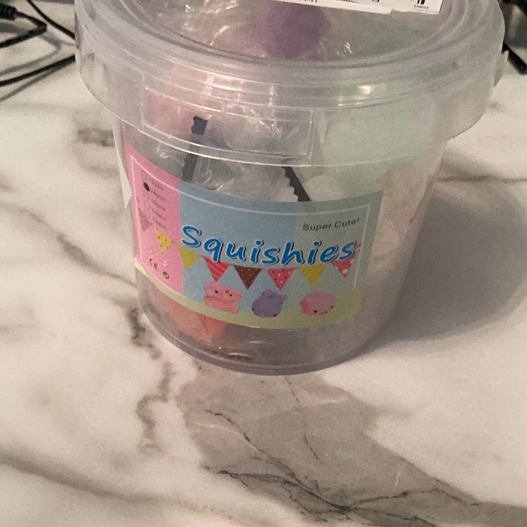 Bucket of Squishies