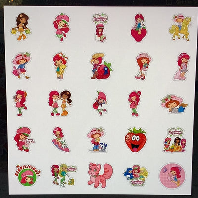 50 pc Strawberry Shortcake Stickers