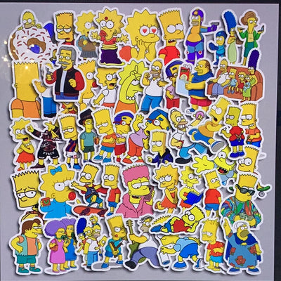 50 pc Simpson Stickers