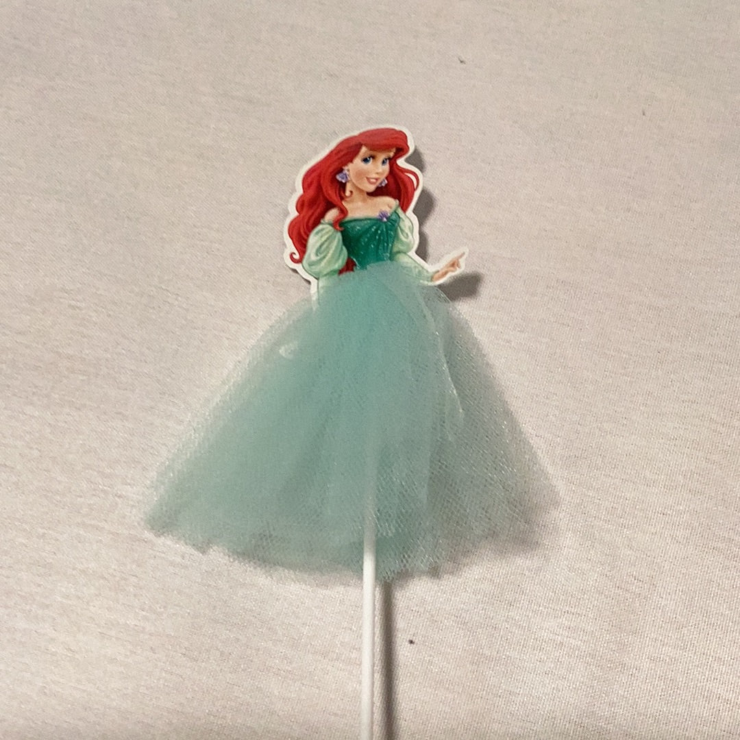 Disney Princess Cake or Cupcake Toppers