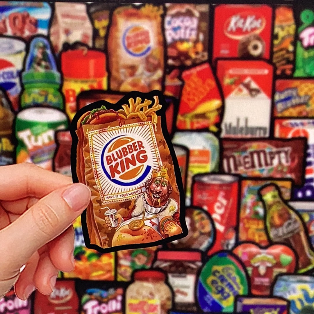 American snacks stickers