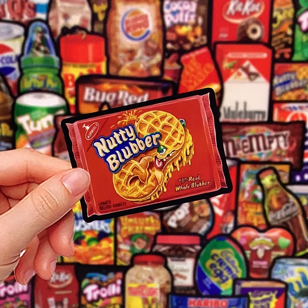 American snacks stickers