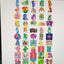 50 pc Retro Care Bears Stickers