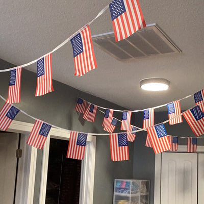 American Flag Garland