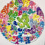 50 pc LoveBear Care Bear Stickers