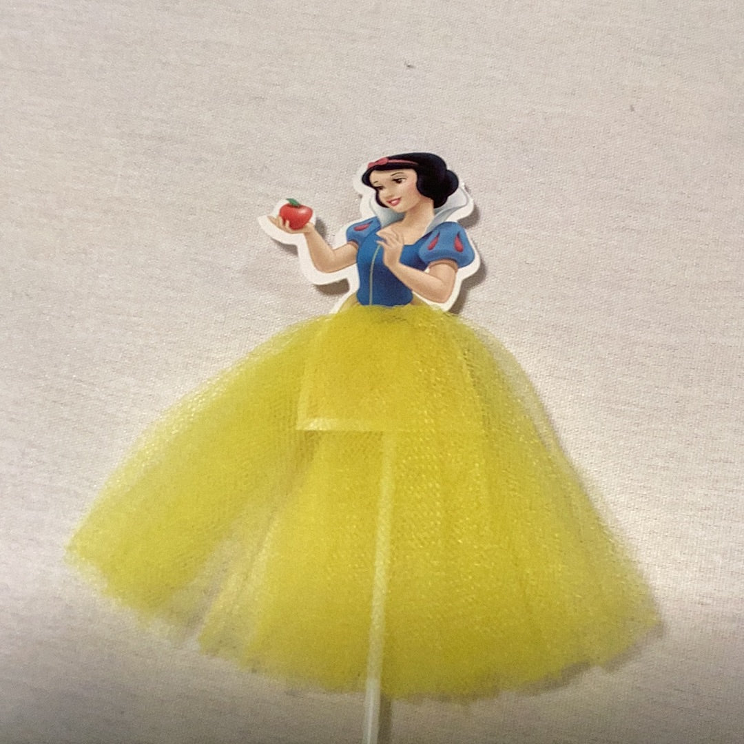 Disney Princess Cake or Cupcake Toppers