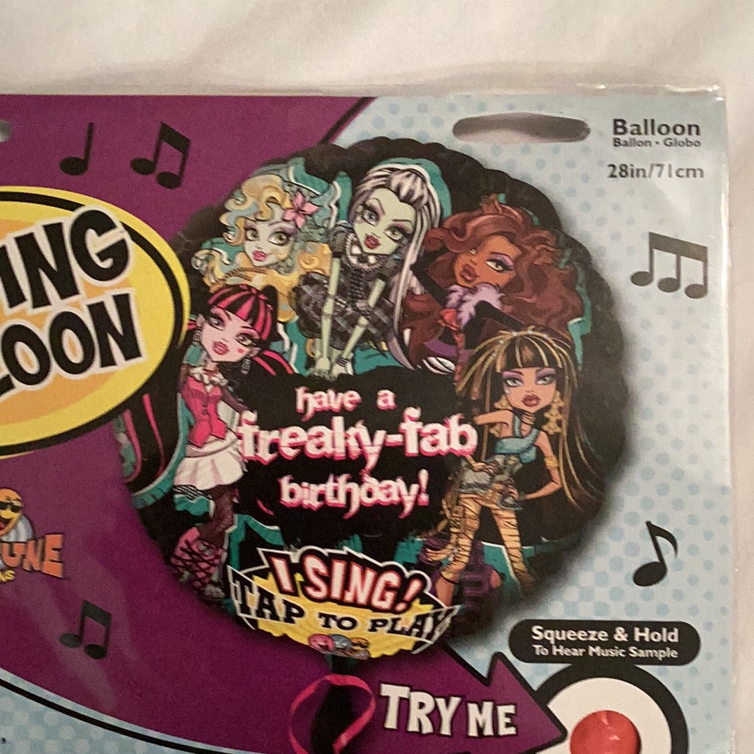 Monster High Singing balloon