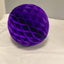 12" Tissue paper Honeycomb Decoration